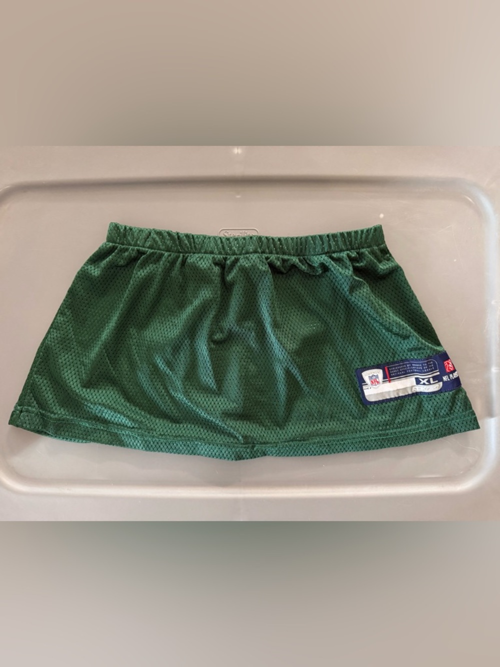 Urban Outfitters Dark Green Mesh Mini Skirt